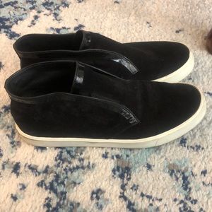 Vince Hightop Suede Sneakers